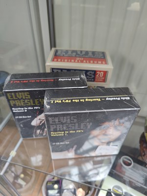 Lot 112 - 3 Elvis box sets some sealed