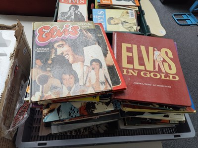 Lot 326 - Collection of Elvis books