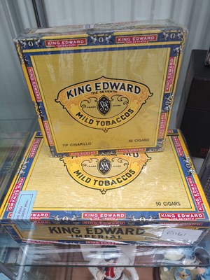 Lot 101 - King Edward mild tabaccos 2 boxes 50 cigars in each
