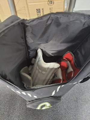 Lot 242 - Bag containing asstd Cricket Equipment