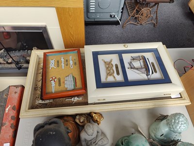 Lot 287 - Collection of framed knots