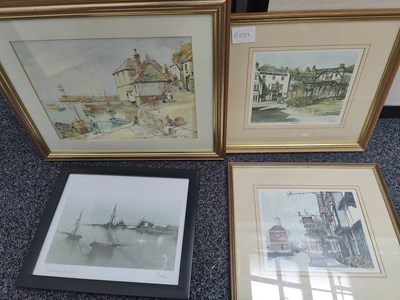 Lot 156 - Collection of 4 small signed pictures
