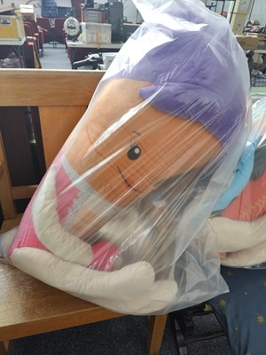 Lot 264 - Carrot teddy big teddy