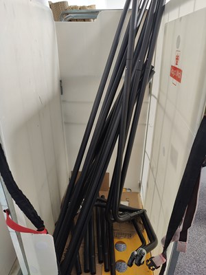 Lot 232 - Qty of clothes rails