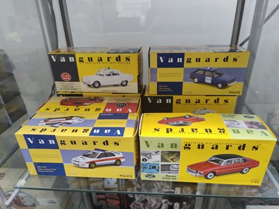 Lot 96 - 7 corgi vanguards die cast vehicles boxed