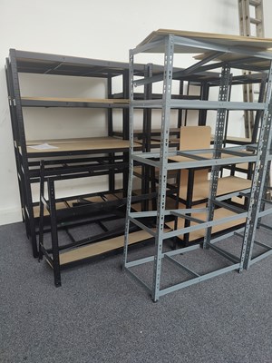 Lot 178 - 8 Stacks of Shelving