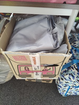 Lot 232 - 3 boxes of asstd misc
