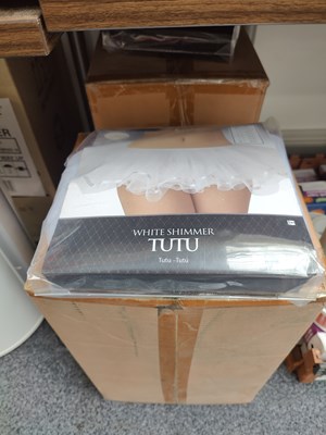 Lot 49 - Three Boxes of white TuTu's
