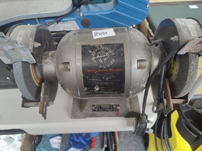 Lot 200 - 150mm Bench Grinder