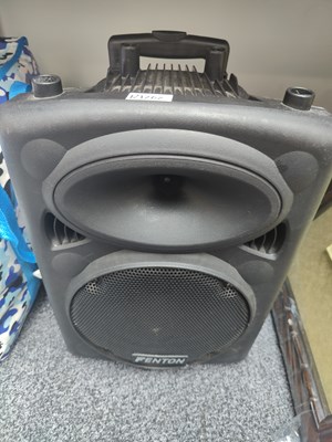 Lot 60 - Portable Fenton Speaker/Sound System