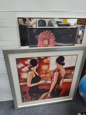 Lot 88 - Two Large Pictures