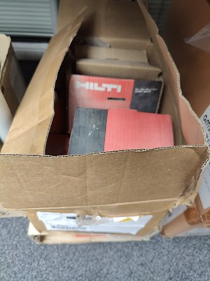 Lot 196 - Qty of Hilti Nails & Gas