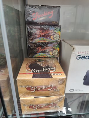 Lot 102 - 7 Assorted Boxes of King-size Smoking Papers