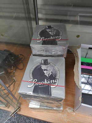 Lot 100 - 7 Boxes Assorted King-size Smoking Papers