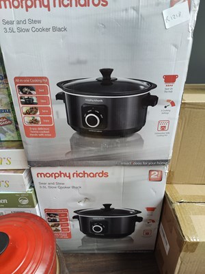 Lot 8 - 2 Morphy Richards Slow Cookers