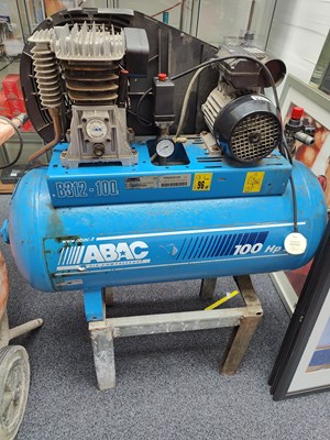 Lot 118 - Large ABAC compressor on stand