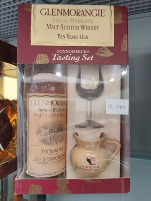 Lot 66 - Glenmorangie single highland malt scotch whisky 10 years old tasting set
