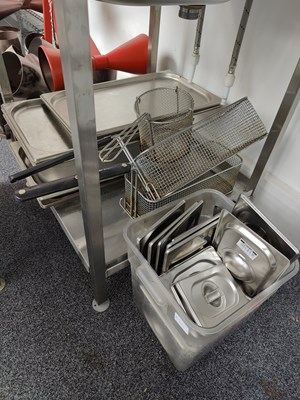 Lot 228 - Qty of catering supplies