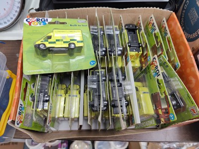 Lot 26 - Box of corgi toys model vehicles