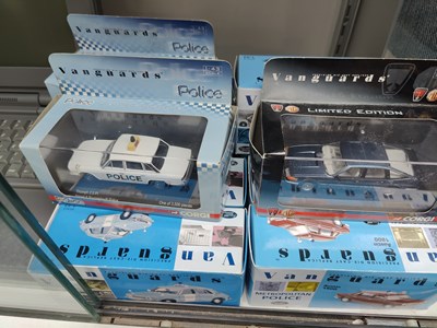 Lot 77 - Qty of vanguards toy vehicles by corgi and lledo