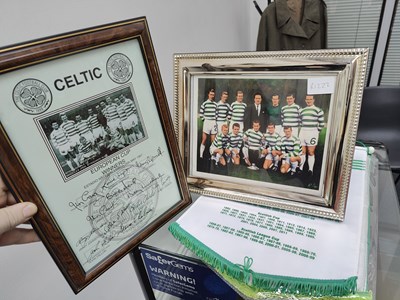 Lot 138 - Celtic bundle including signed pictures and collectable pendants