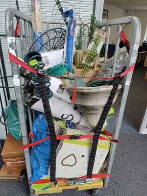 Lot 239 - Cage of asstd garden products