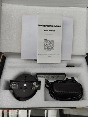 Lot 98 - Holographic led fan lamp