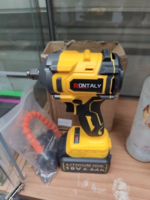 Lot 94 - Rontaly impact driver with battery, charger and accessories