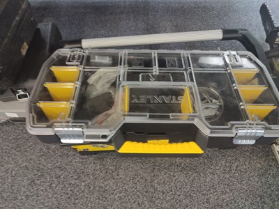 Lot 301 - Large Stanley tool box
