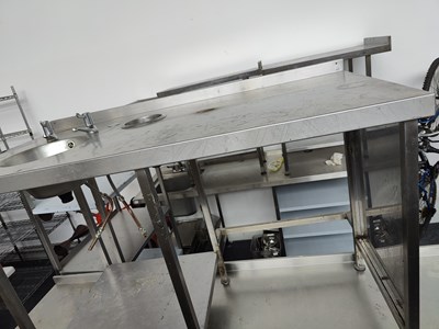 Lot 225 - Commercial catering sink unit