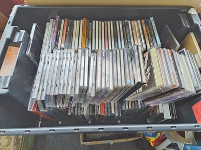 Lot 273 - Large box of asstd Elvis CDs