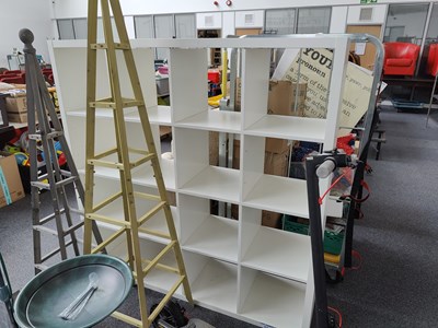 Lot 243 - Large 16 box kalex cube unit
