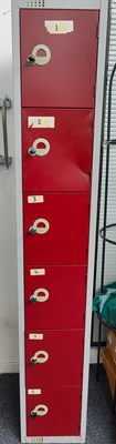 Lot 237 - Single bank of lockers
