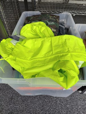 Lot 211 - Box containing large qty of work clothing