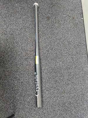 Lot 158 - Crystals black baseball bat