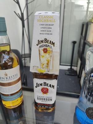 Lot 151 - Jim Beam Kentucky Straight Bourbon Whiskey