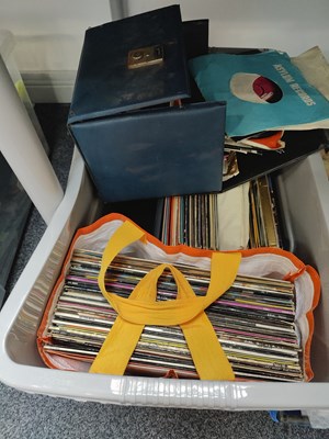 Lot 53 - Large box of vinyl records