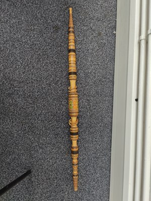 Lot 134 - African Style carved decorative stick