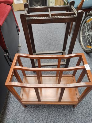 Lot 104 - Magazine Rack & Umbrella Stand
