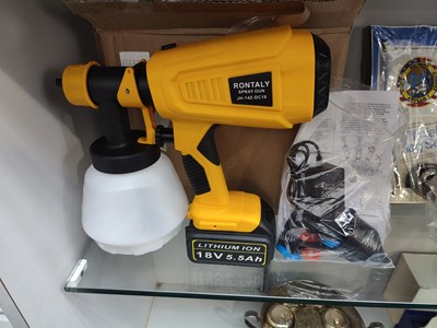 Lot 78 - Rontaly cordless spray gun boxed