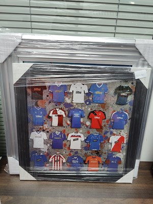 Lot 158 - 2 framed rangers themed pictures