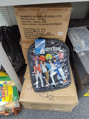 Lot 175 - Large qty kids back packs ideal for back to school markets!