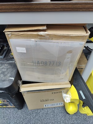 Lot 177 - Qty of plastic storage boxes/ folders