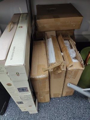 Lot 62 - Large qty of clocks in boxes