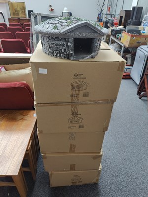 Lot 240 - 6 hedgehog houses in boxes