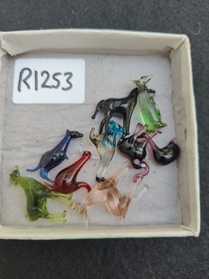 Lot 178 - Qty of Small Glass Animal Figurines
