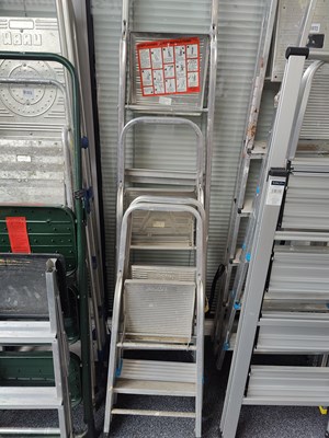 Lot 189 - Qty of Step Ladders in various styles