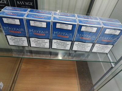 Lot 89 - 10 packs of Mayfair cigarettes sealed