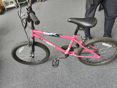 Lot 244 - Pink girls flyer bike
