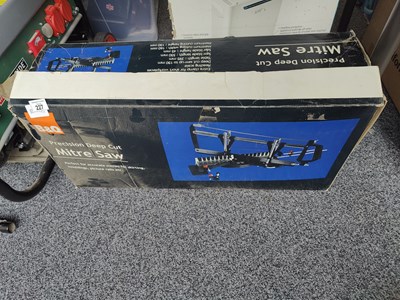 Lot 227 - Precision deep cut mitre saw